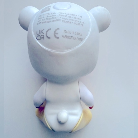 4” Cry Babies Magic Tears Icy World Keep Me Warm Mini Kristal - Picture 6 of 6